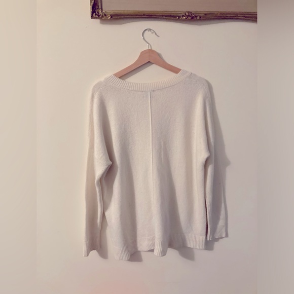 Massimo Dutti Italian Designer Cream Sweater Women’s Size XS - Picture 2 of 6